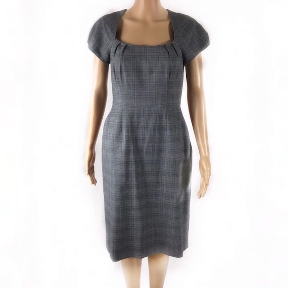 Banana Republic Grey Office Dress - Size 6 - Picture 1 of 8